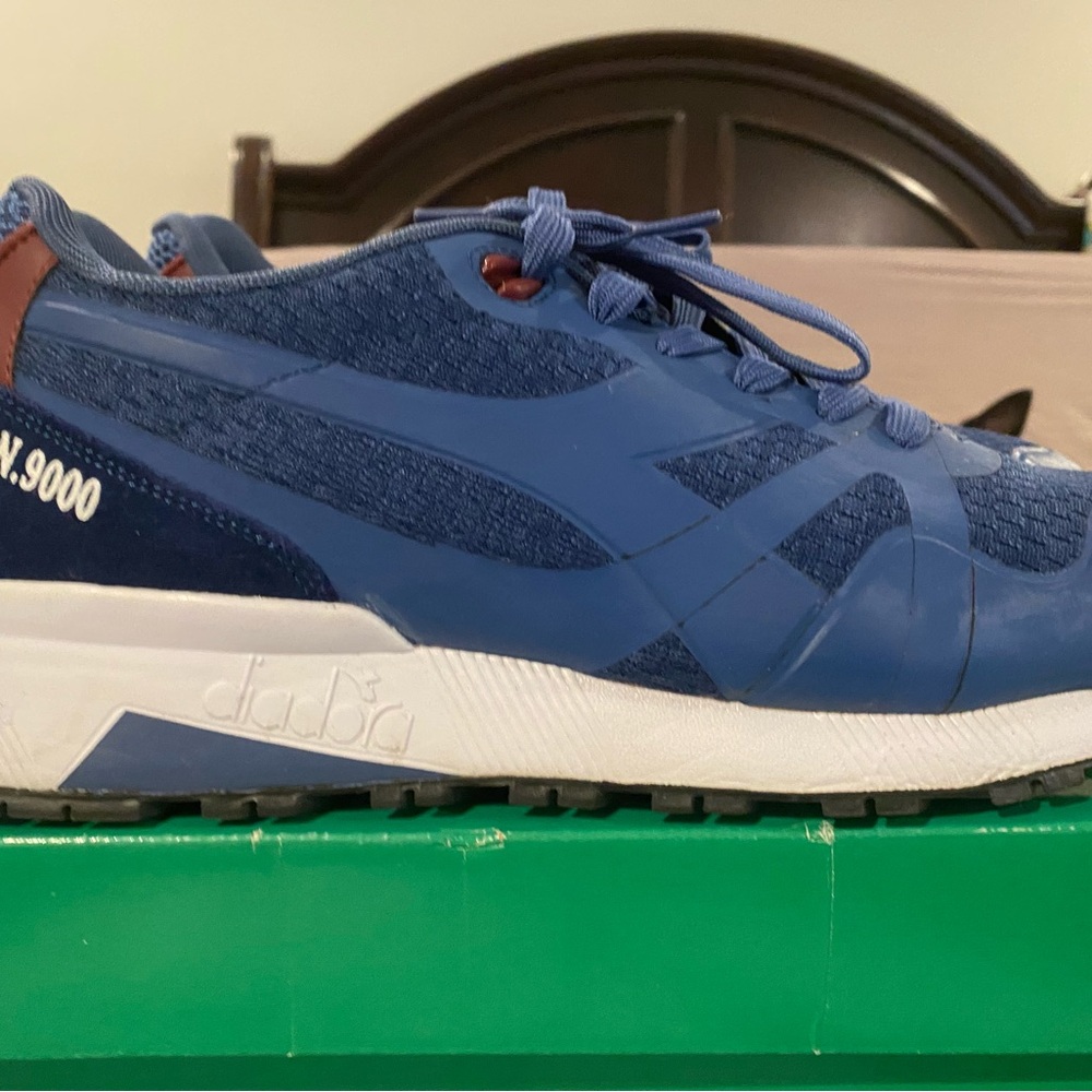 Diadora Men's N.9000 Blue & Red